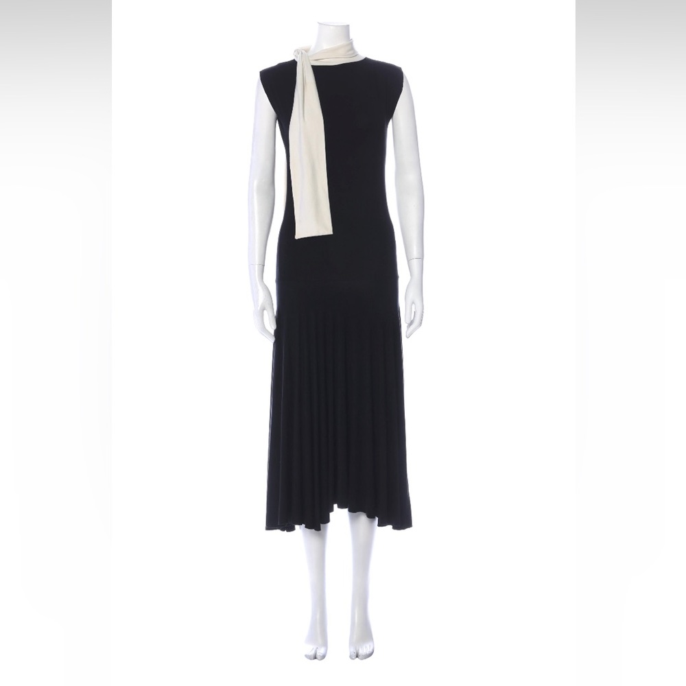 Rachel Pally Tie Neck Midi Length Dress
